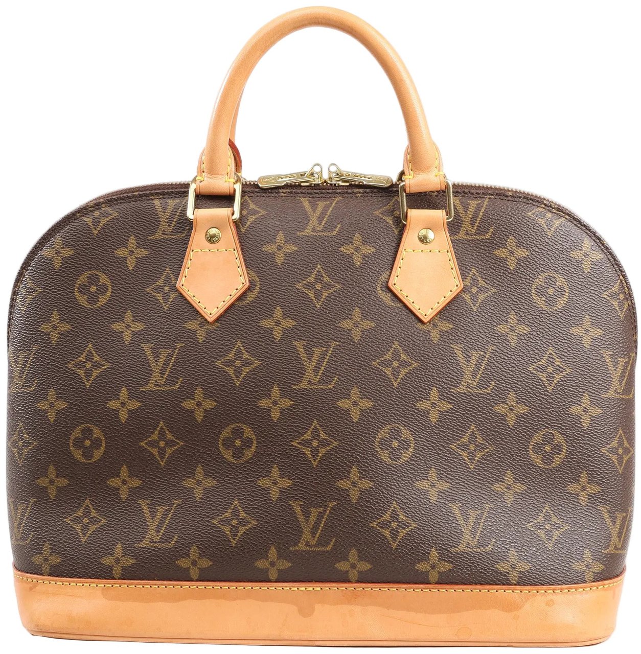 Louis Vuitton Louis Vuitton Monogram Canvas Alma PM Handbag in Brown M51130 Bruin