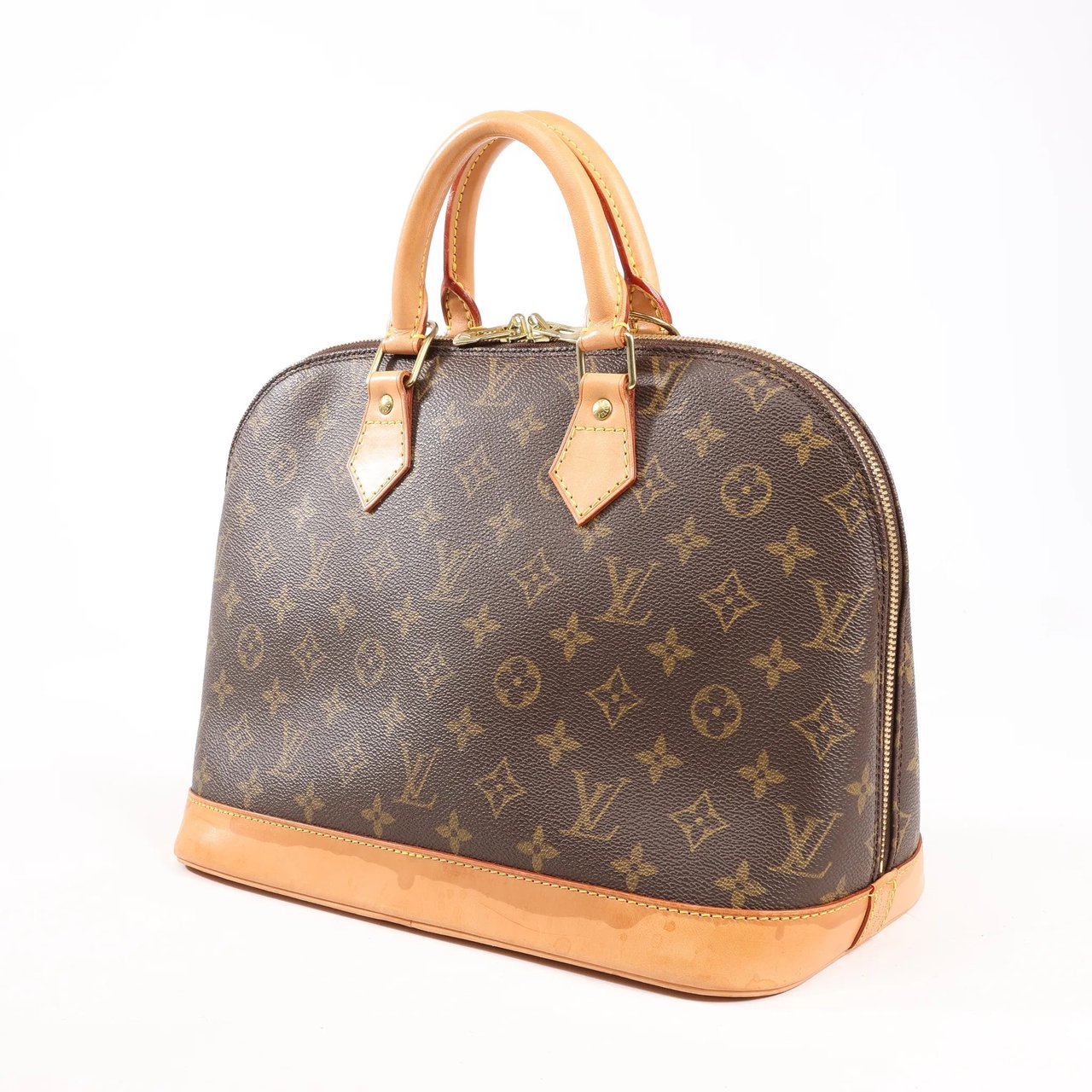 Louis Vuitton Louis Vuitton Monogram Canvas Alma PM Handbag in Brown M51130 Bruin