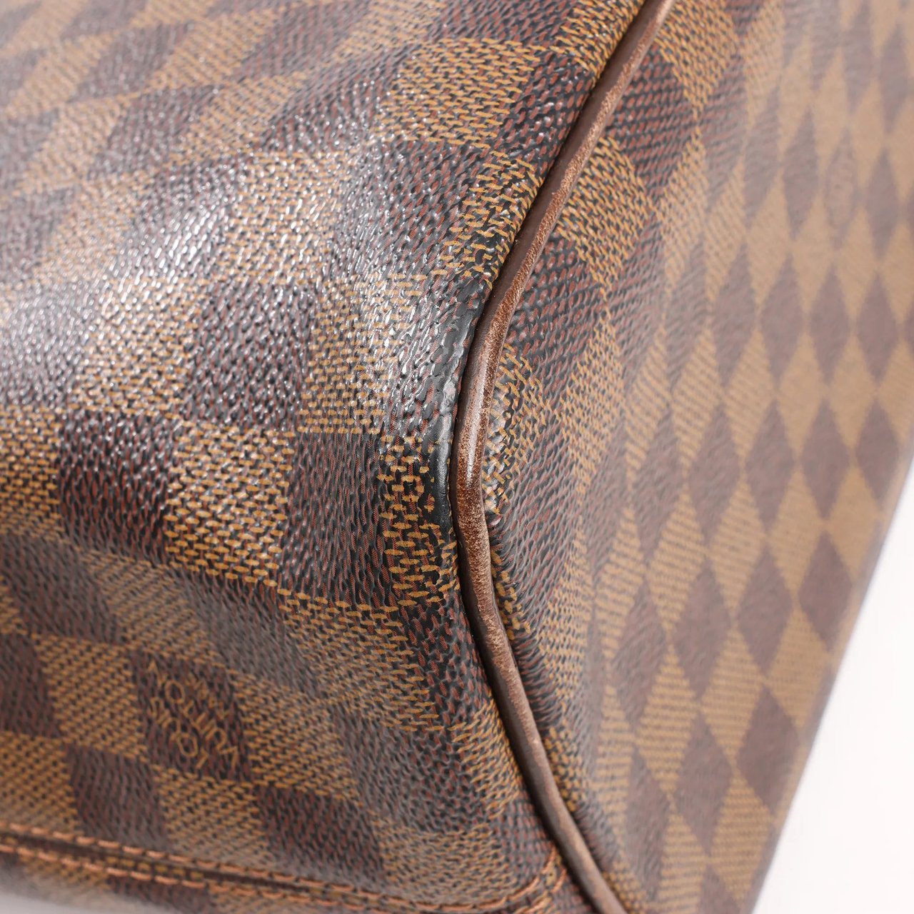 Louis Vuitton Louis Vuitton Damier Ebene Saleya PM Handbag in Brown N51183 Bruin