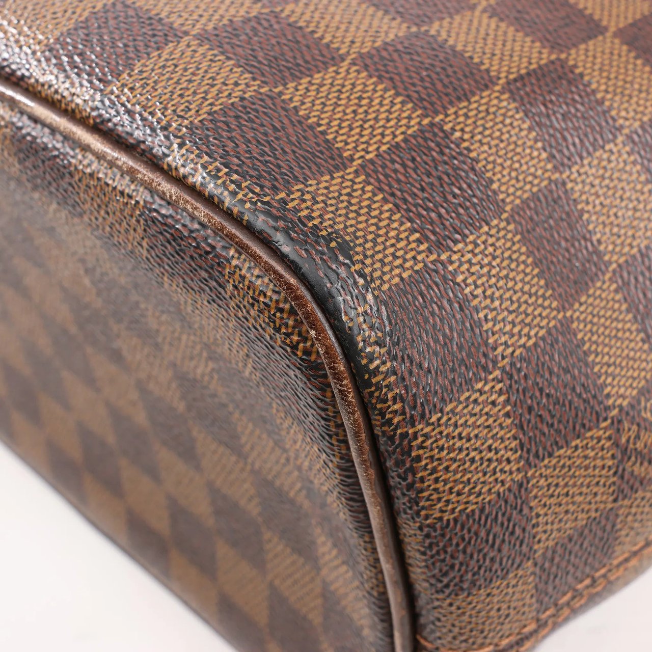 Louis Vuitton Louis Vuitton Damier Ebene Saleya PM Handbag in Brown N51183 Bruin
