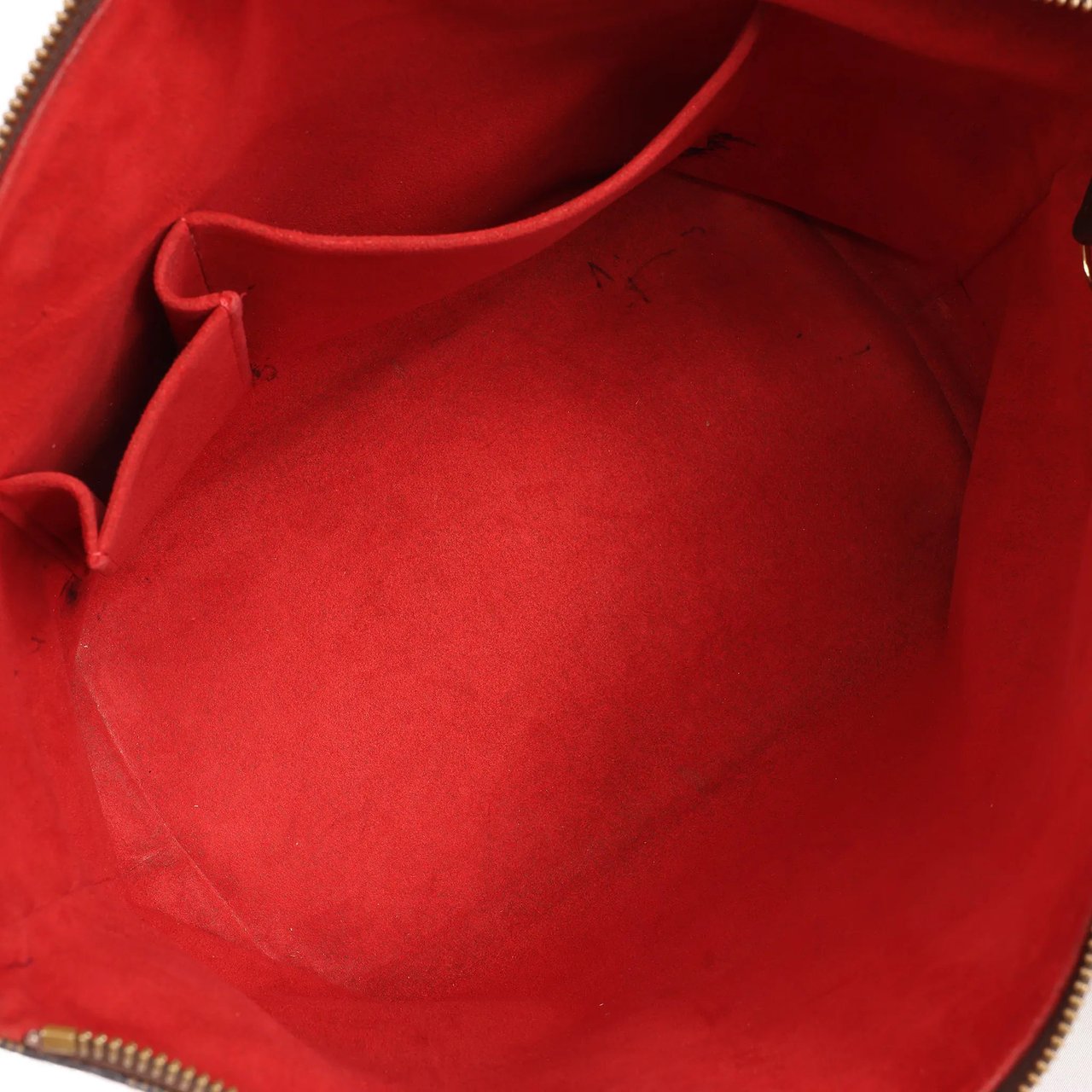 Louis Vuitton Louis Vuitton Damier Ebene Saleya PM Handbag in Brown N51183 Bruin