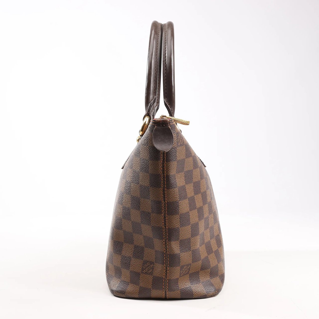 Louis Vuitton Louis Vuitton Damier Ebene Saleya PM Handbag in Brown N51183 Bruin