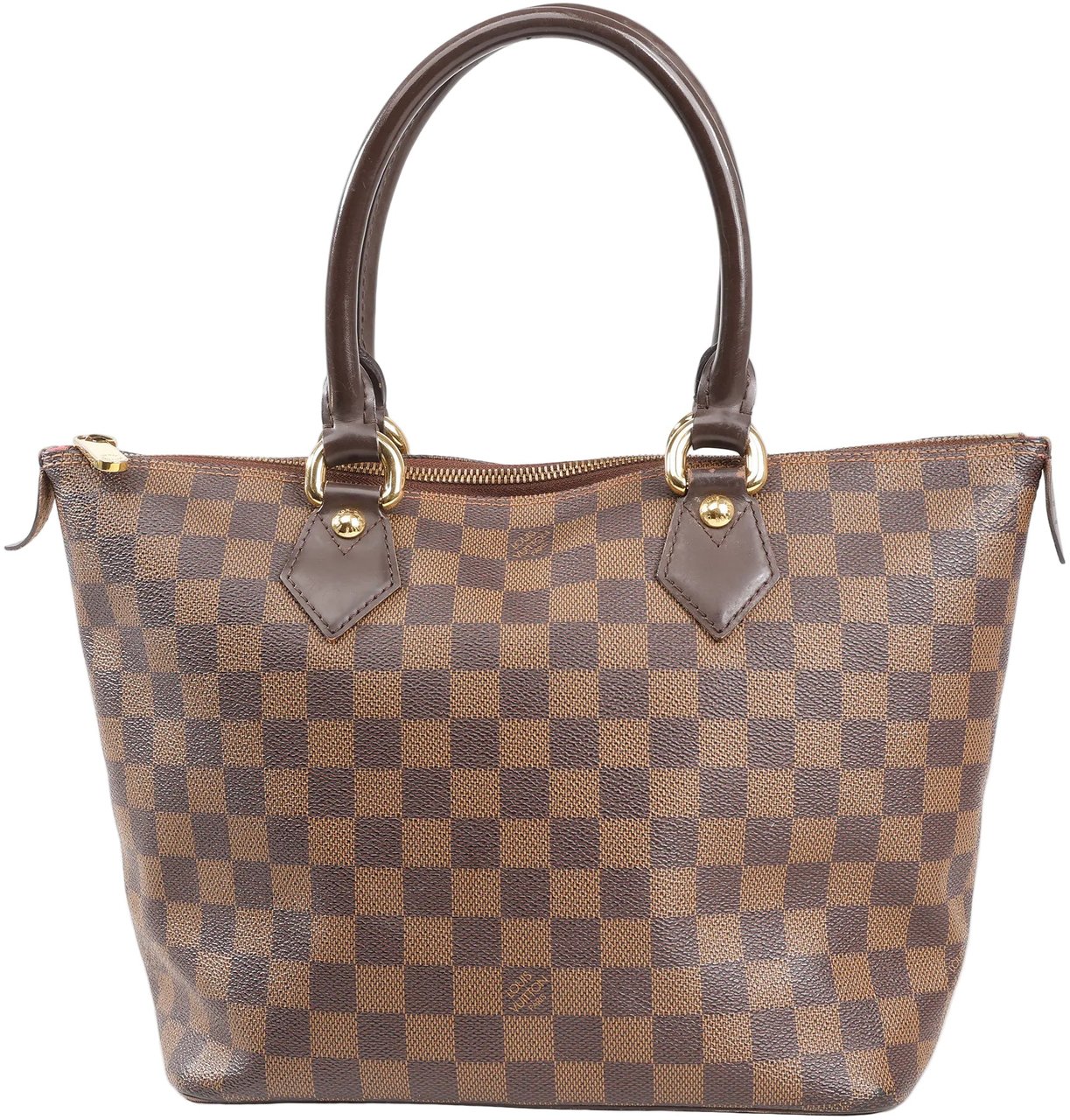 Louis Vuitton Louis Vuitton Damier Ebene Saleya PM Handbag in Brown N51183 Bruin
