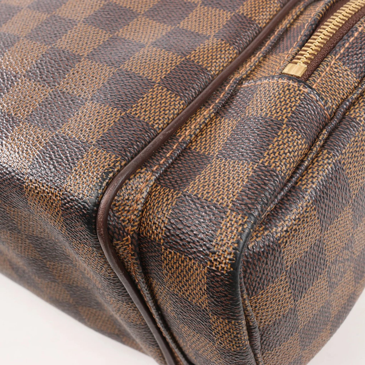 Louis Vuitton Louis Vuitton Damier Ebene Reporter Melville Crossbody Bag in Brown N51126 Bruin
