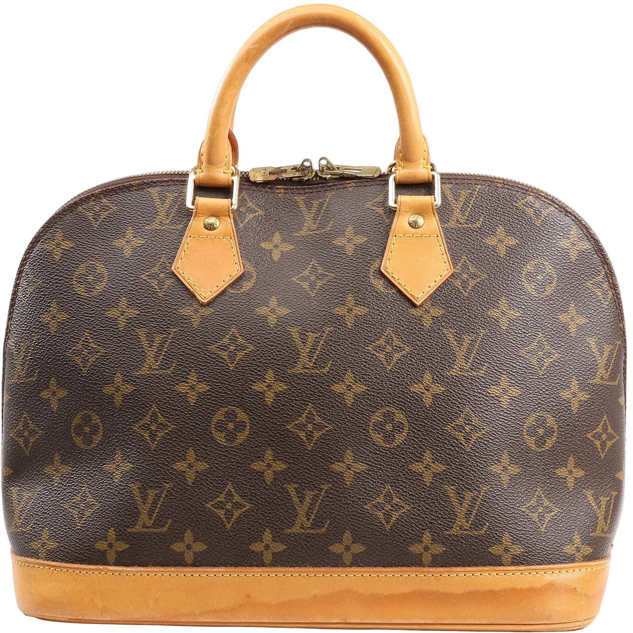 Louis Vuitton Louis Vuitton Monogram Canvas Alma PM Handbag in Brown M51130 Bruin