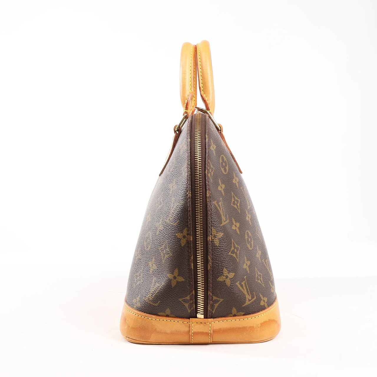 Louis Vuitton Louis Vuitton Monogram Canvas Alma PM Handbag in Brown M51130 Bruin