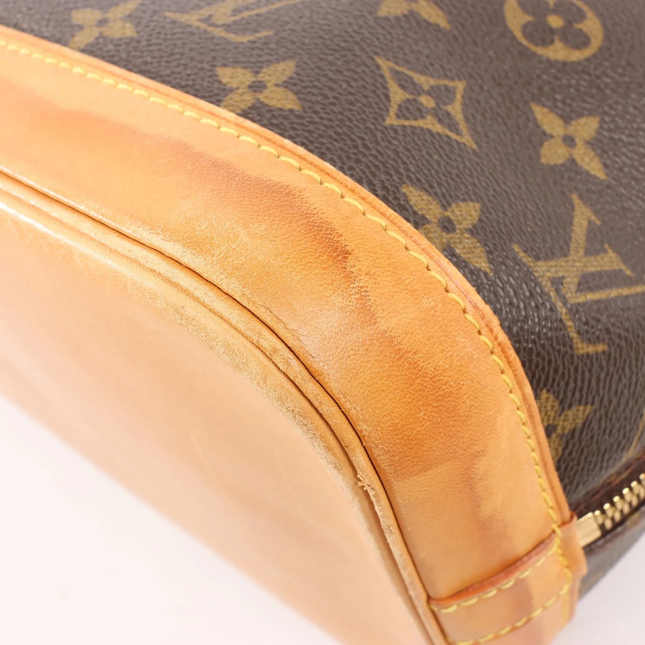 Louis Vuitton Louis Vuitton Monogram Canvas Alma PM Handbag in Brown M51130 Bruin