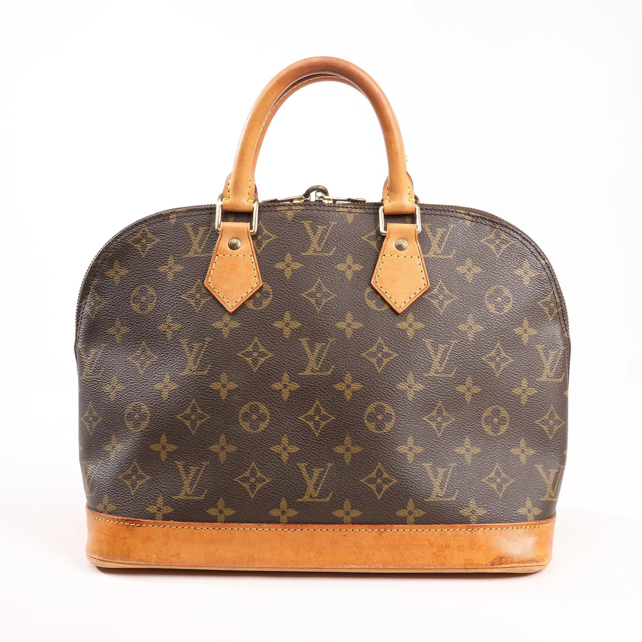 Louis Vuitton Louis Vuitton Monogram Canvas Alma PM Handbag in Brown M51130 Bruin