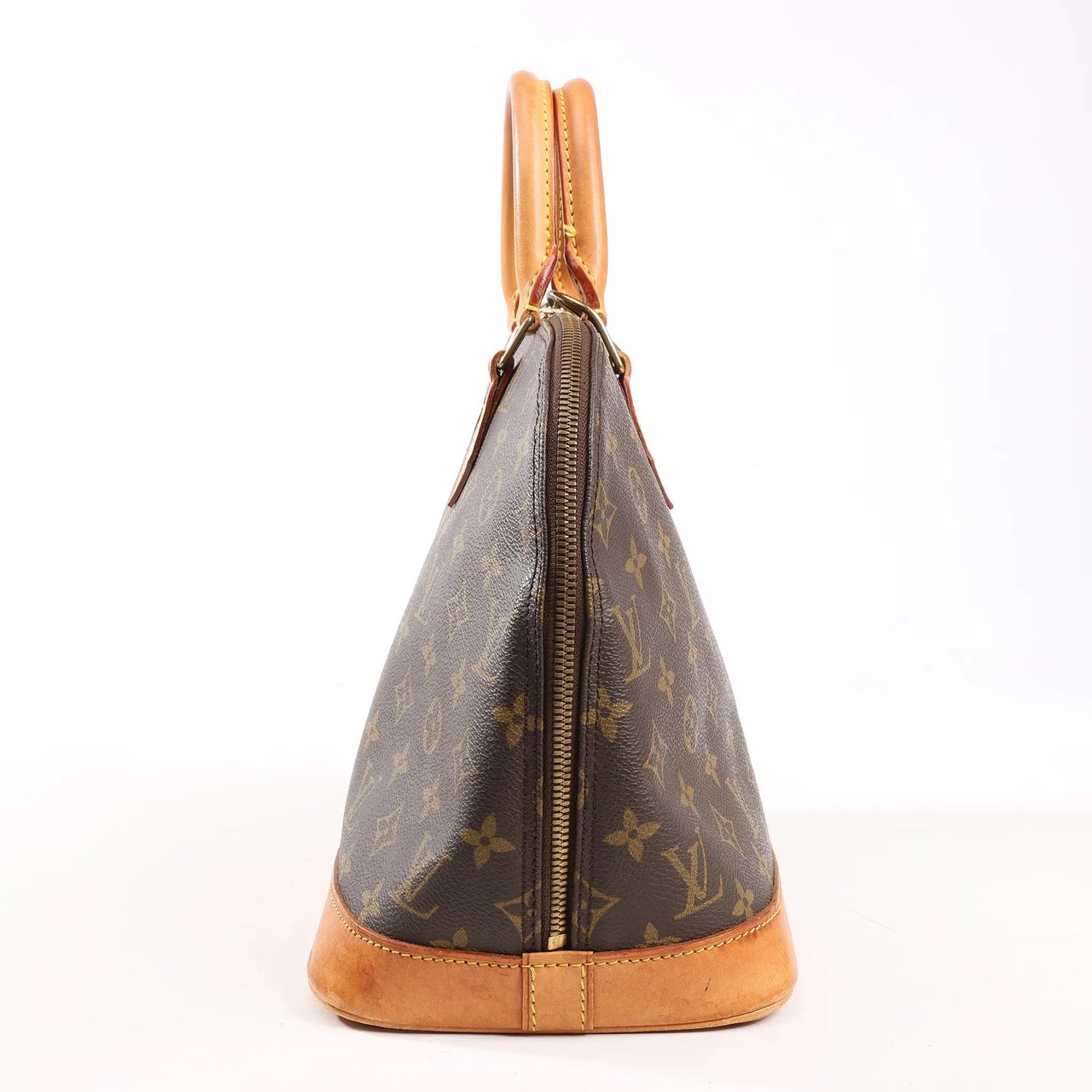 Louis Vuitton Louis Vuitton Monogram Canvas Alma PM Handbag in Brown M51130 Bruin