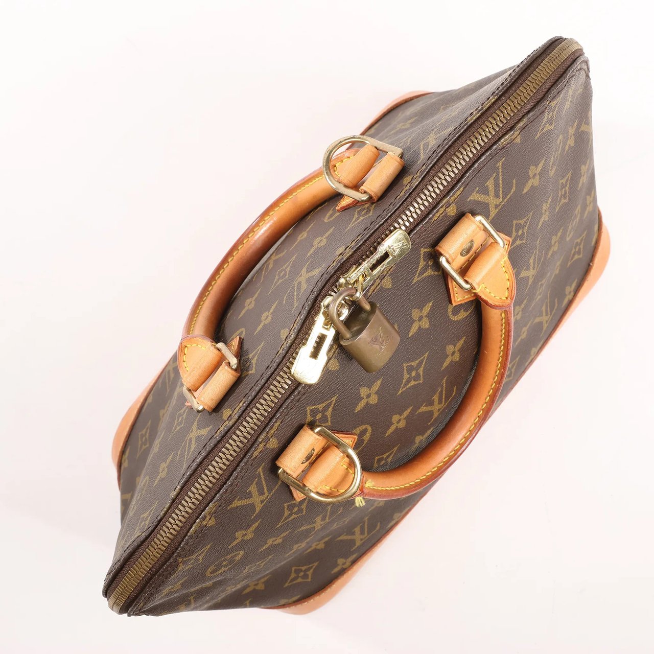 Louis Vuitton Louis Vuitton Monogram Canvas Alma PM Handbag in Brown M51130 Bruin