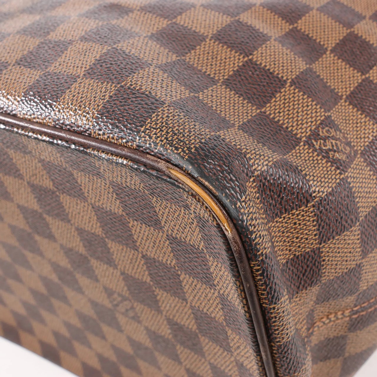 Louis Vuitton Louis Vuitton Damier Ebene Saleya MM Handbag in Brown N51182 Bruin