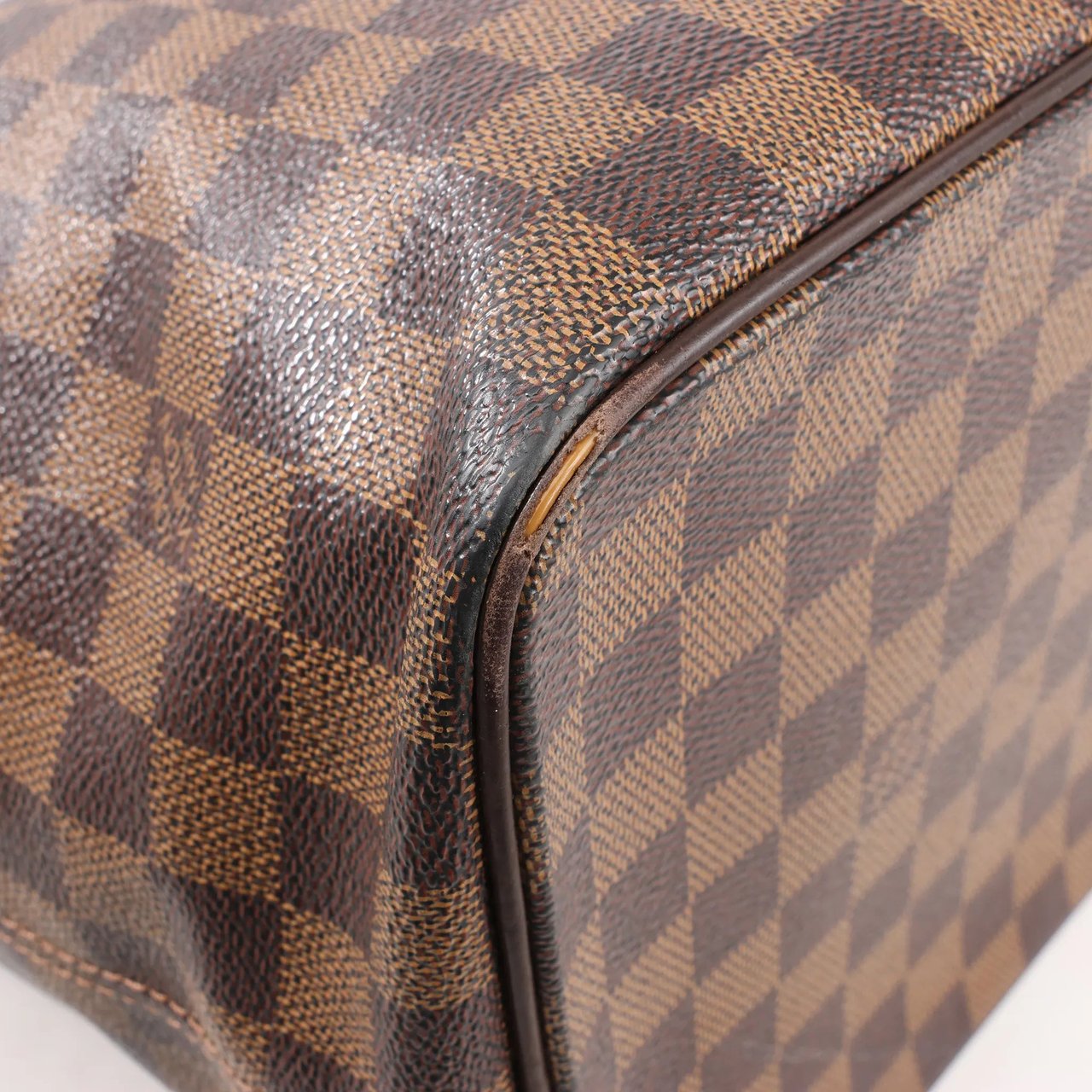 Louis Vuitton Louis Vuitton Damier Ebene Saleya MM Handbag in Brown N51182 Bruin