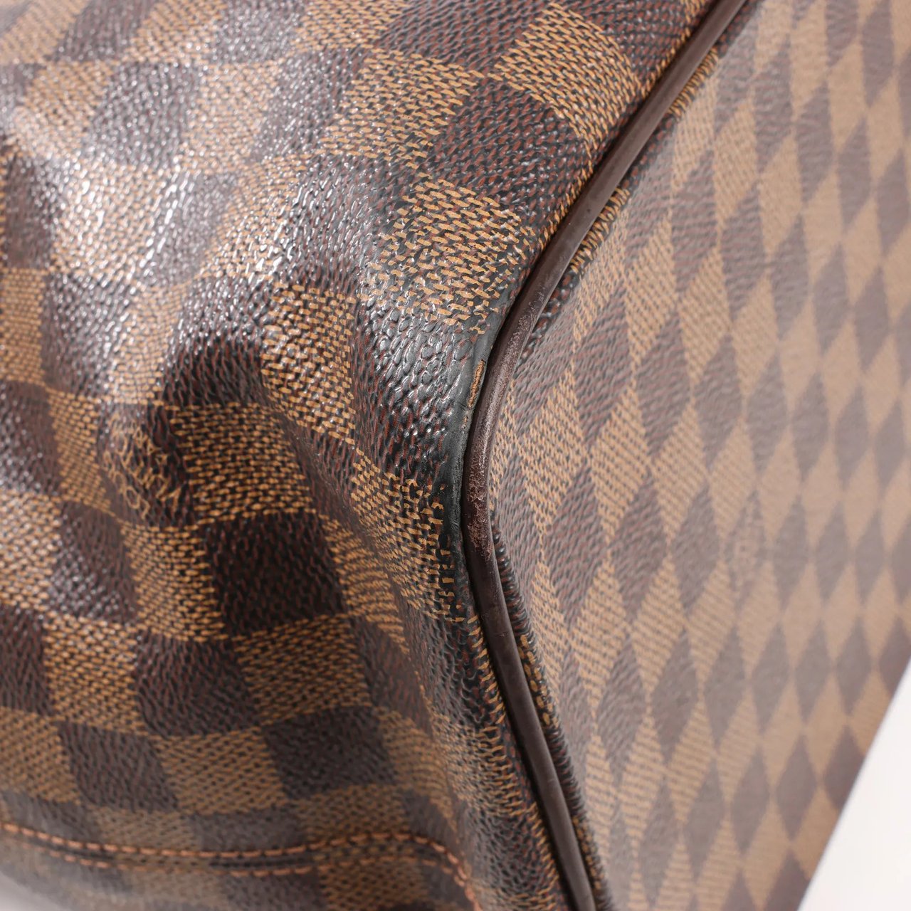 Louis Vuitton Louis Vuitton Damier Ebene Saleya MM Handbag in Brown N51182 Bruin