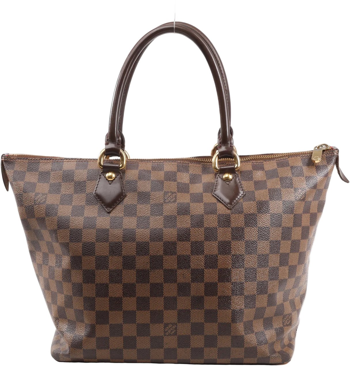 Louis Vuitton Louis Vuitton Damier Ebene Saleya MM Handbag in Brown N51182 Bruin
