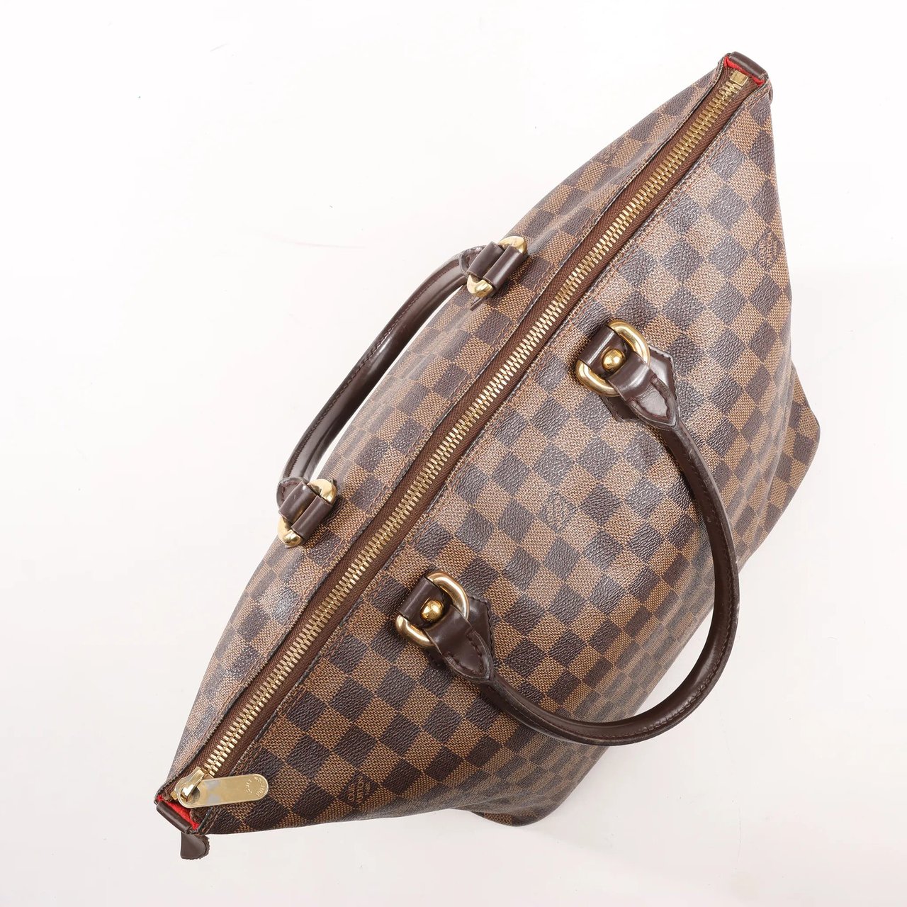 Louis Vuitton Louis Vuitton Damier Ebene Saleya MM Handbag in Brown N51182 Bruin