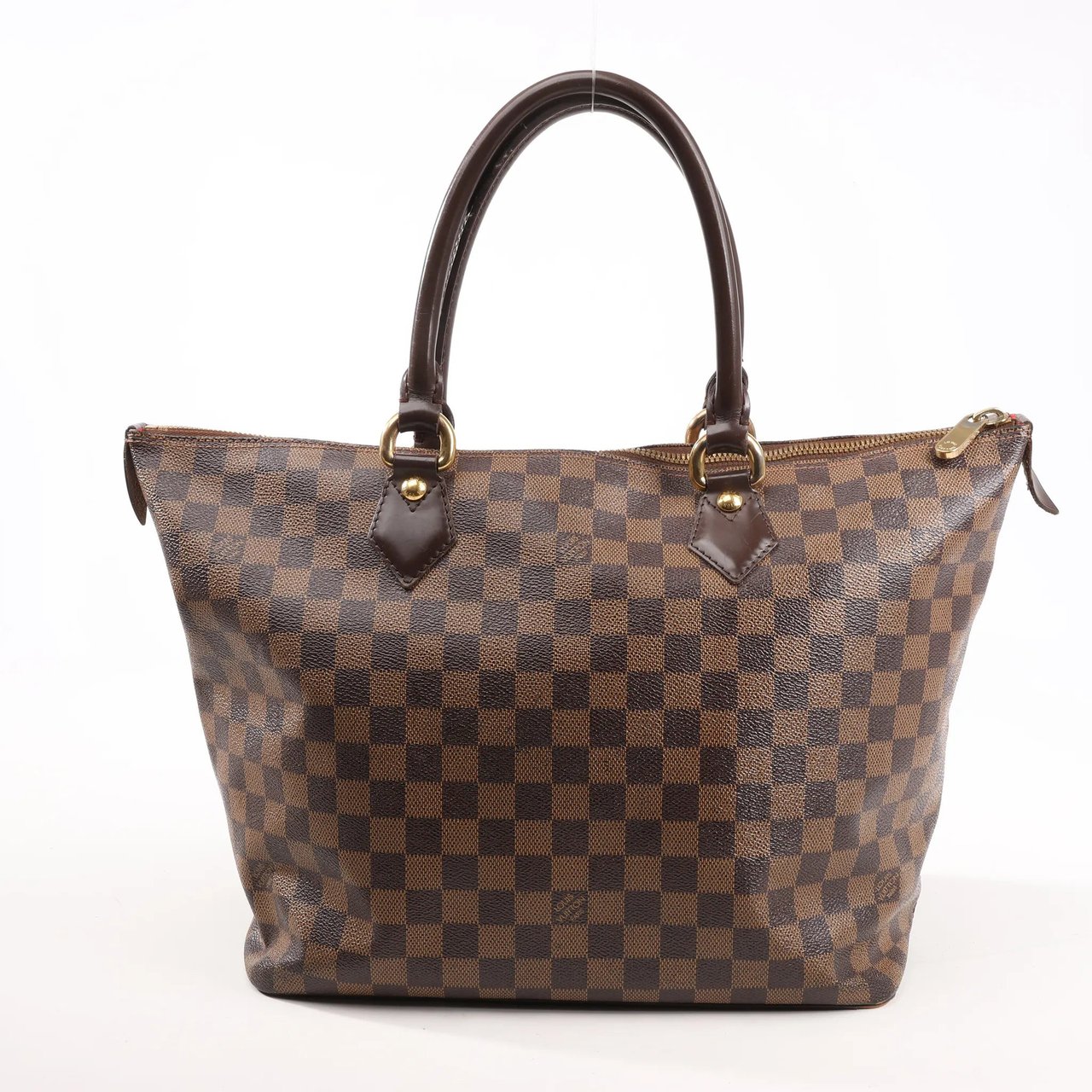Louis Vuitton Louis Vuitton Damier Ebene Saleya MM Handbag in Brown N51182 Bruin