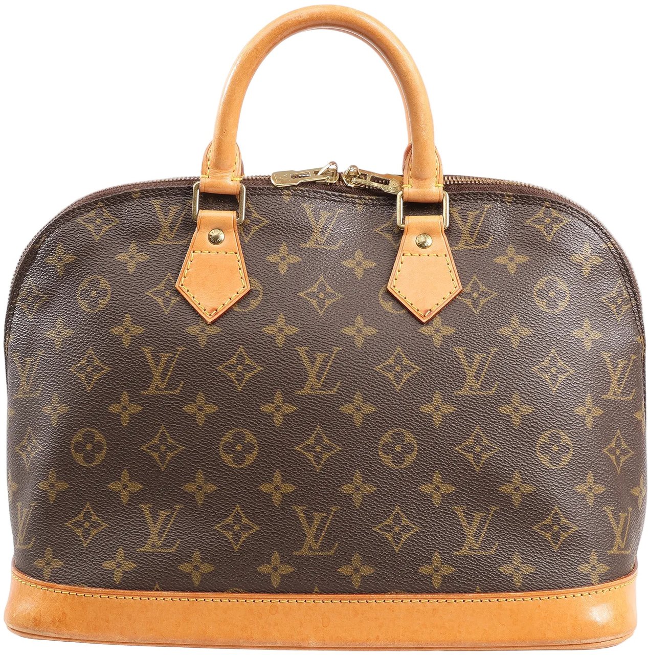 Louis Vuitton Louis Vuitton Monogram Canvas Alma PM Handbag in Brown M51130 Bruin