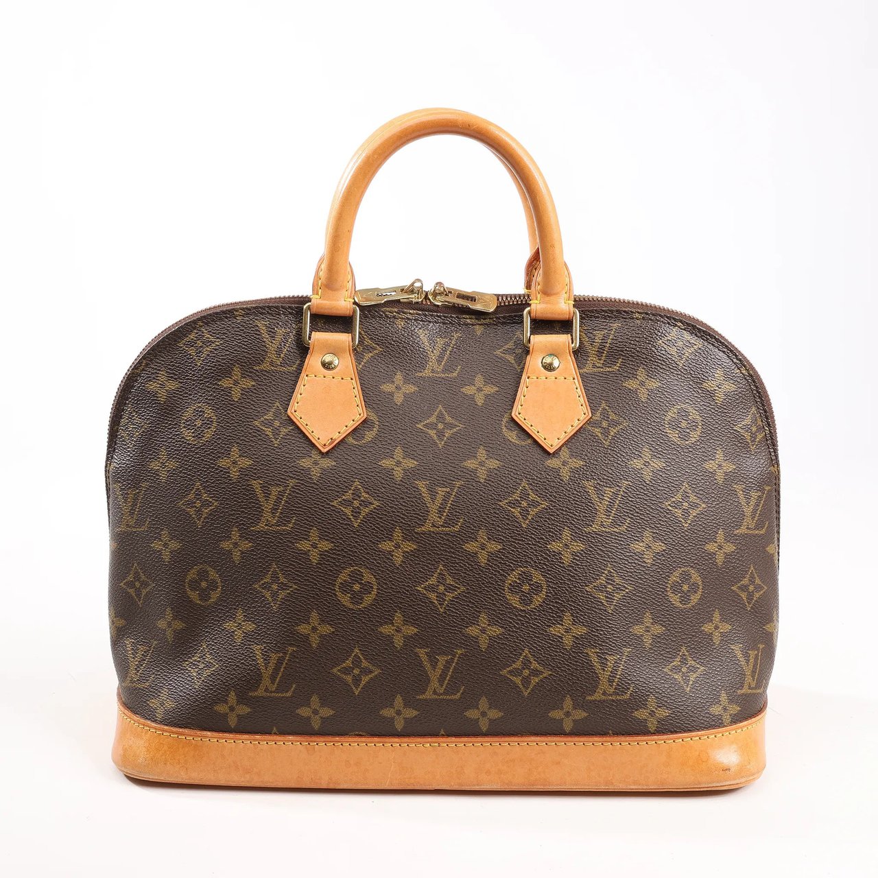 Louis Vuitton Louis Vuitton Monogram Canvas Alma PM Handbag in Brown M51130 Bruin
