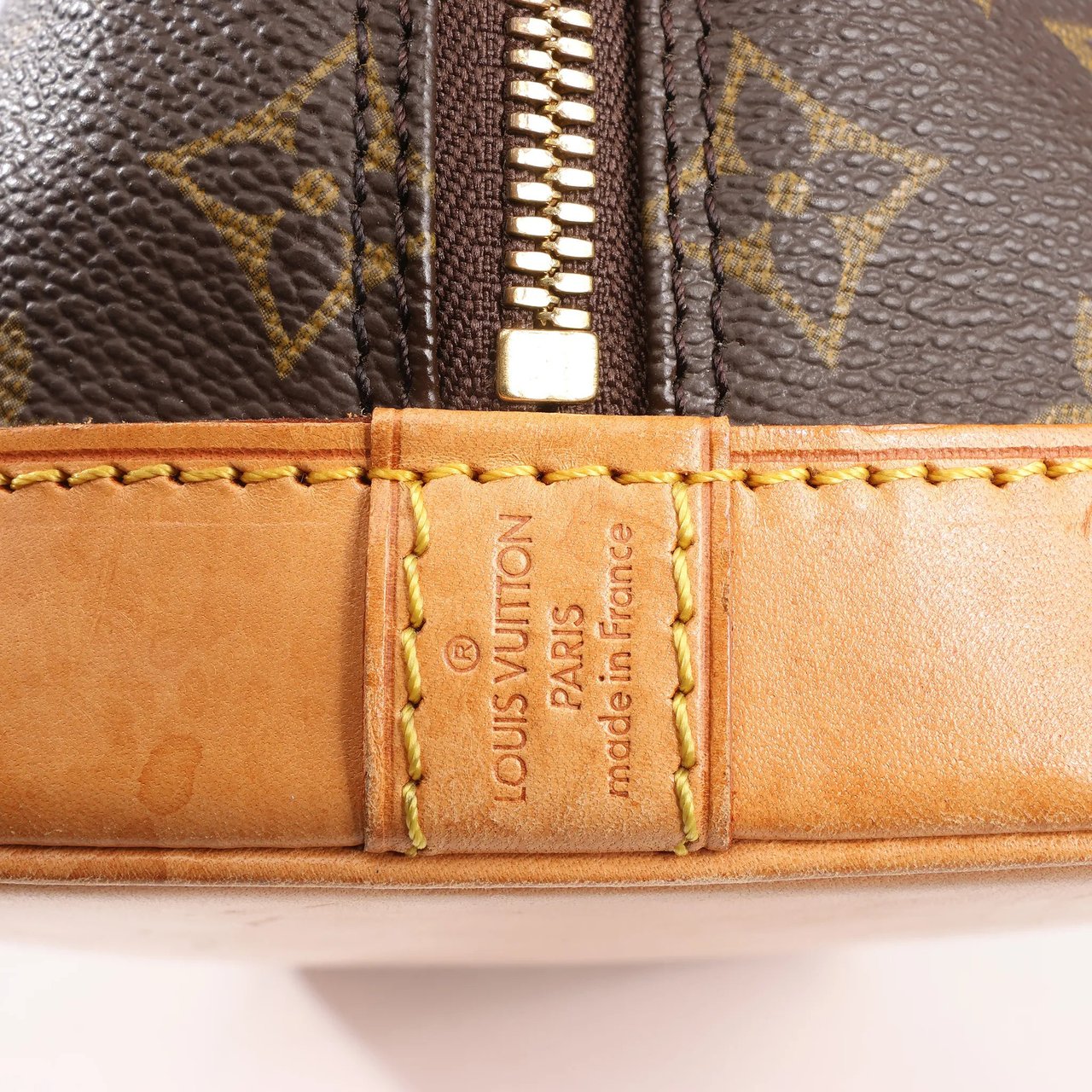 Louis Vuitton Louis Vuitton Monogram Canvas Alma PM Handbag in Brown M51130 Bruin