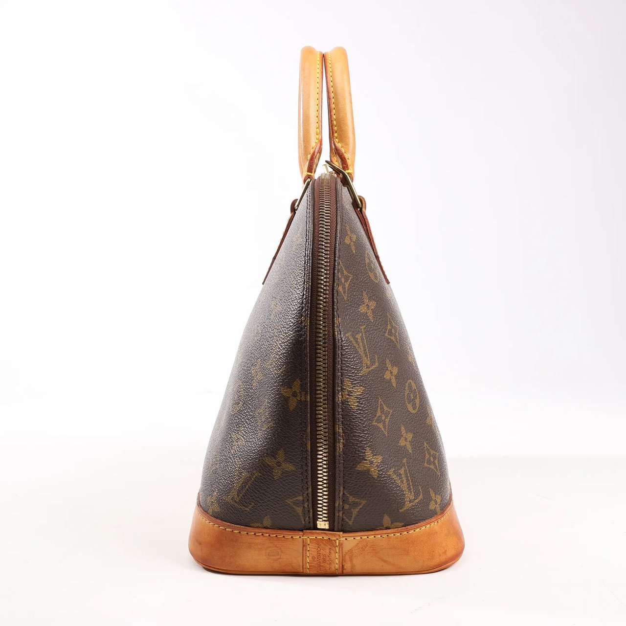 Louis Vuitton Louis Vuitton Monogram Canvas Alma PM Handbag in Brown M51130 Bruin