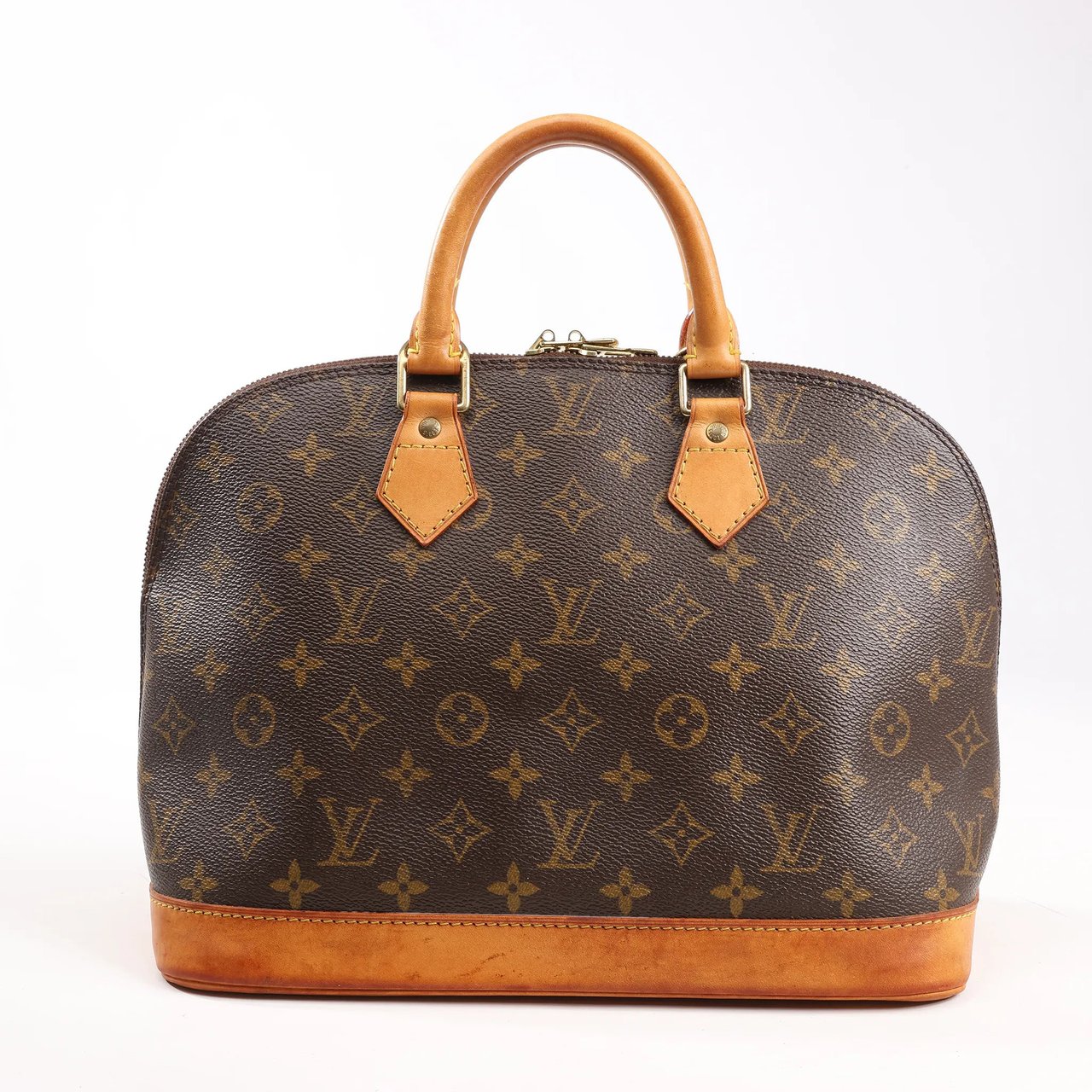 Louis Vuitton Louis Vuitton Monogram Canvas Alma PM Handbag in Brown M51130 Bruin