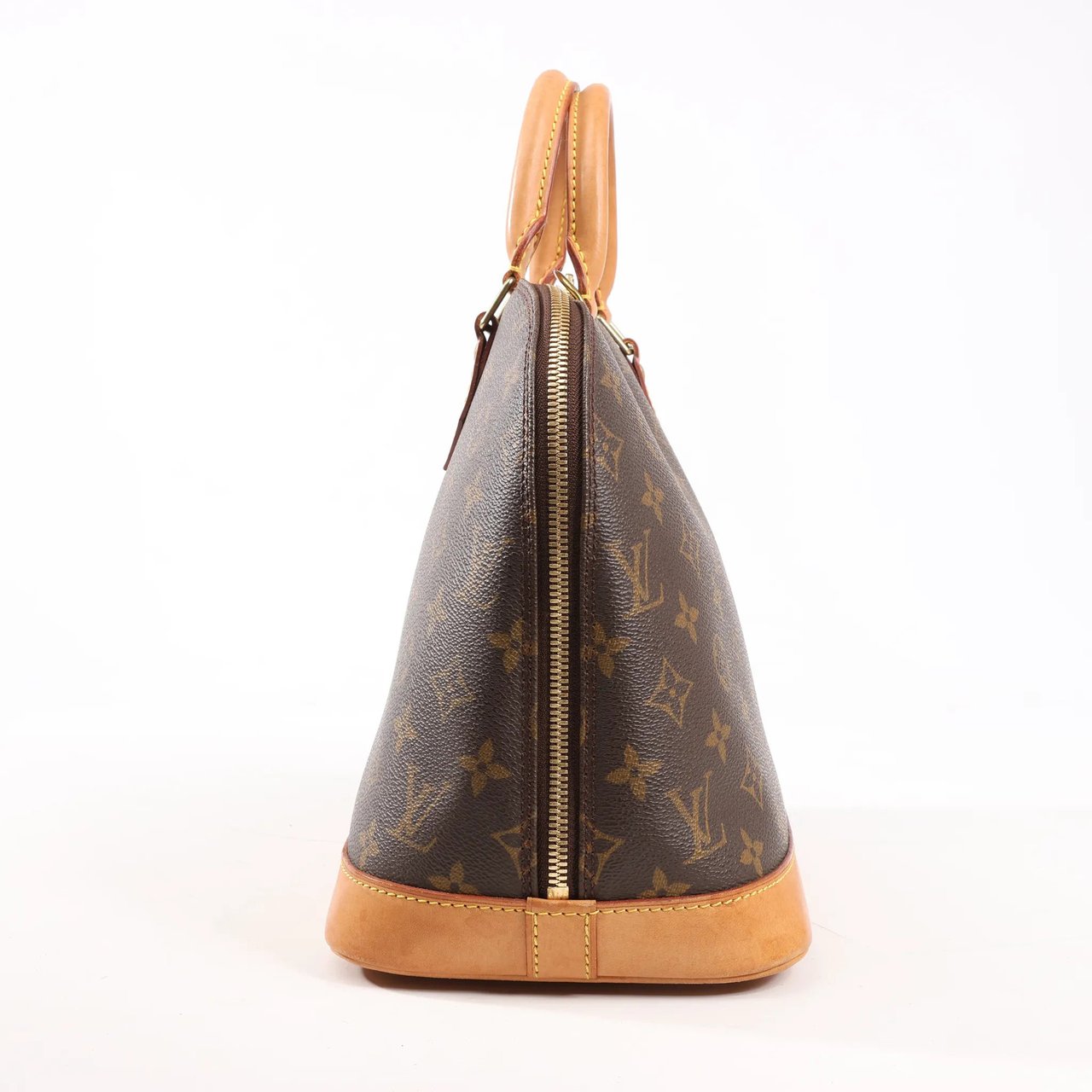 Louis Vuitton Louis Vuitton Monogram Canvas Alma PM Handbag in Brown M51130 Bruin