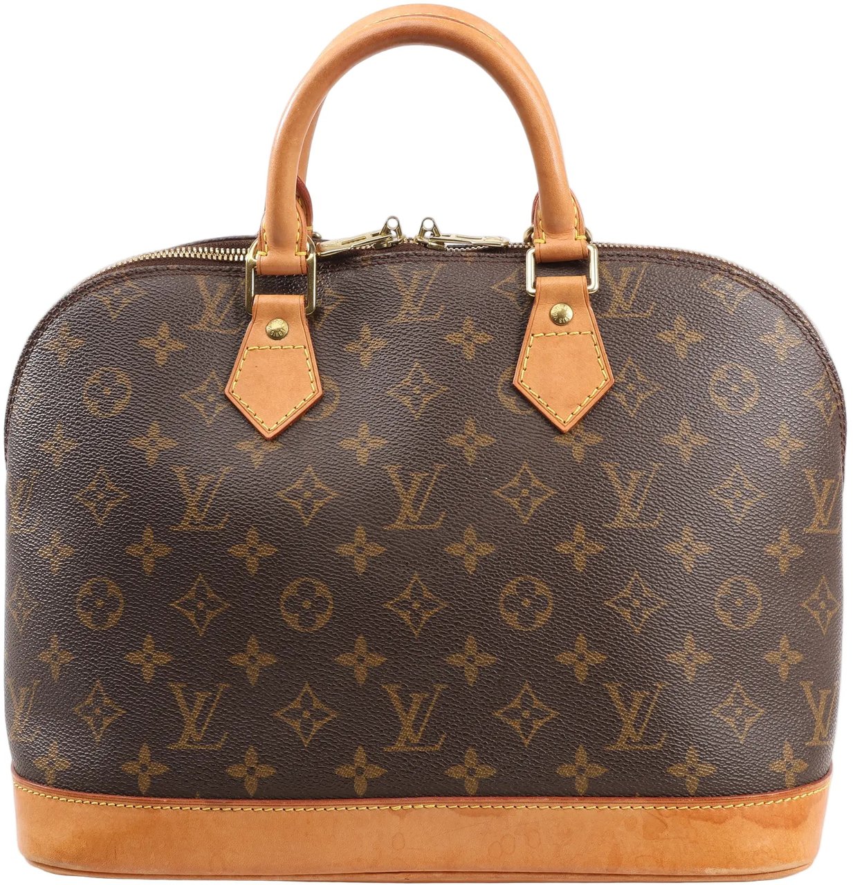 Louis Vuitton Louis Vuitton Monogram Canvas Alma PM Handbag in Brown M51130 Bruin