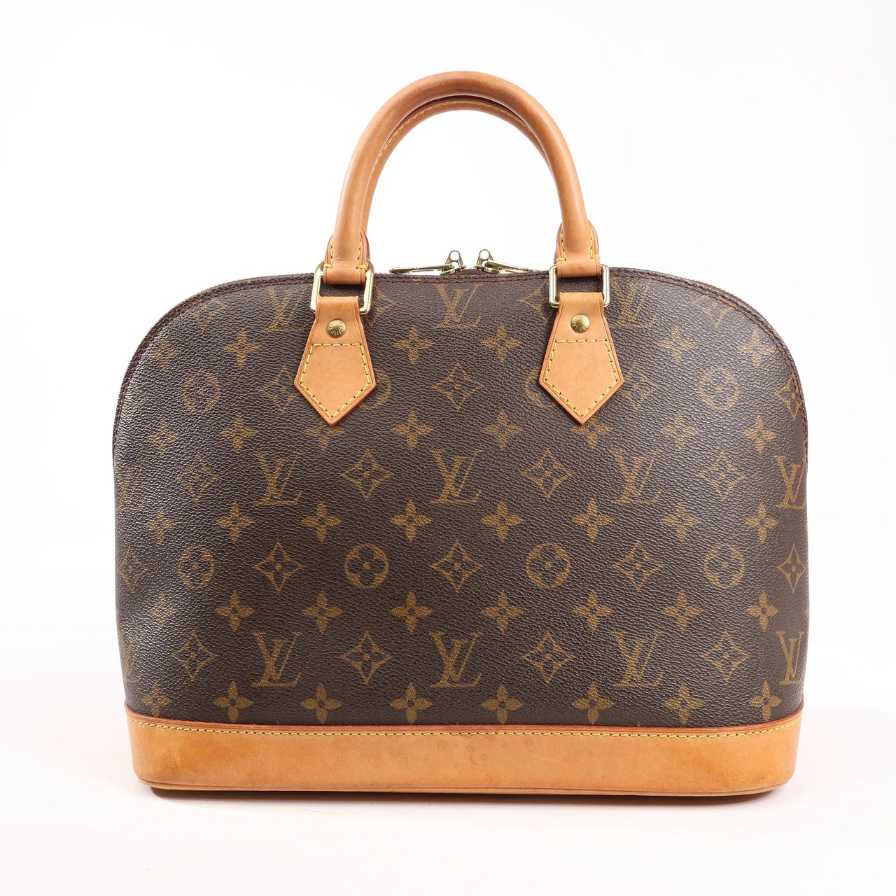 Louis Vuitton Louis Vuitton Monogram Canvas Alma PM Handbag in Brown M51130 Bruin