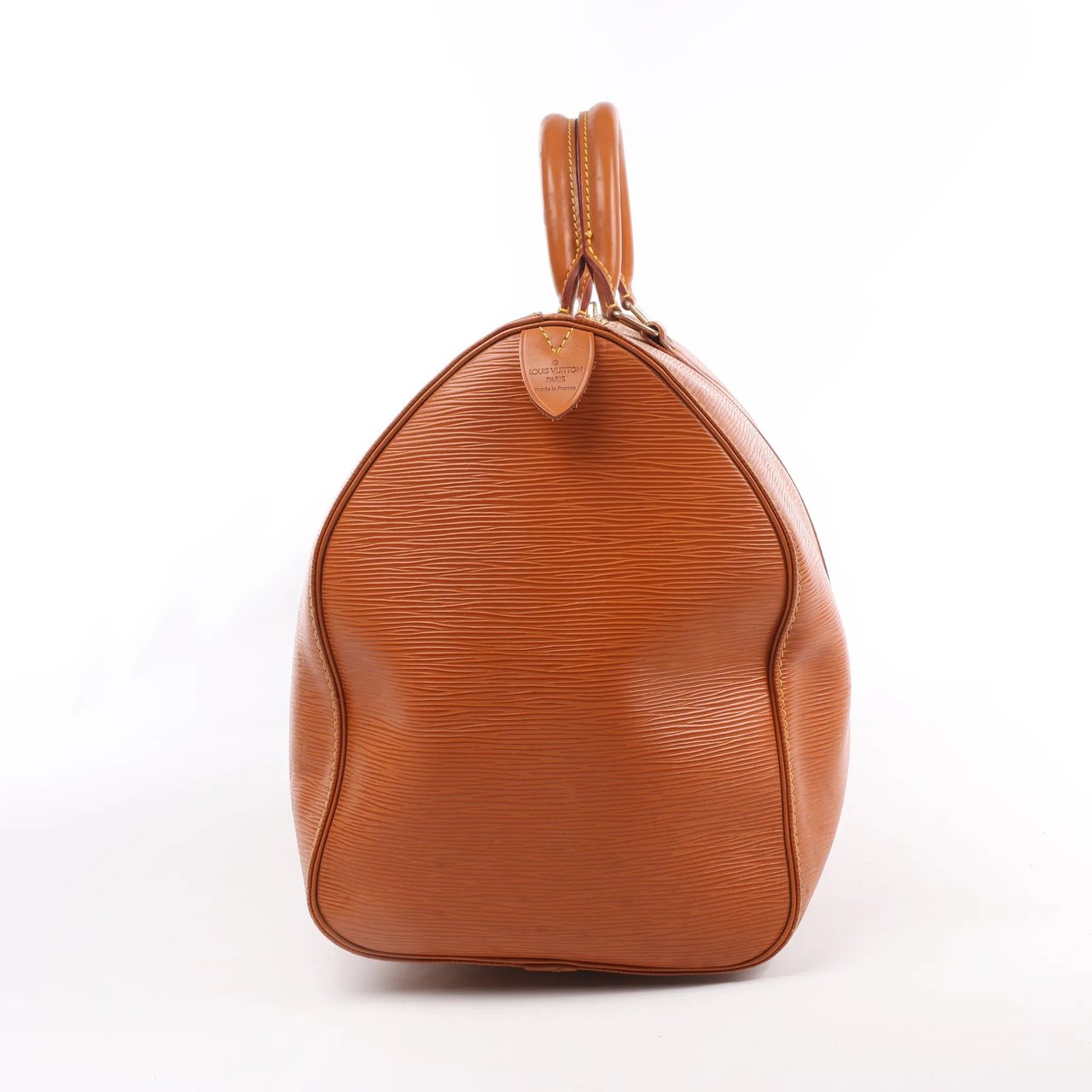 Louis Vuitton Louis Vuitton Epi Leather Keepall 45 Travel Bag in Brown M42978 Bruin