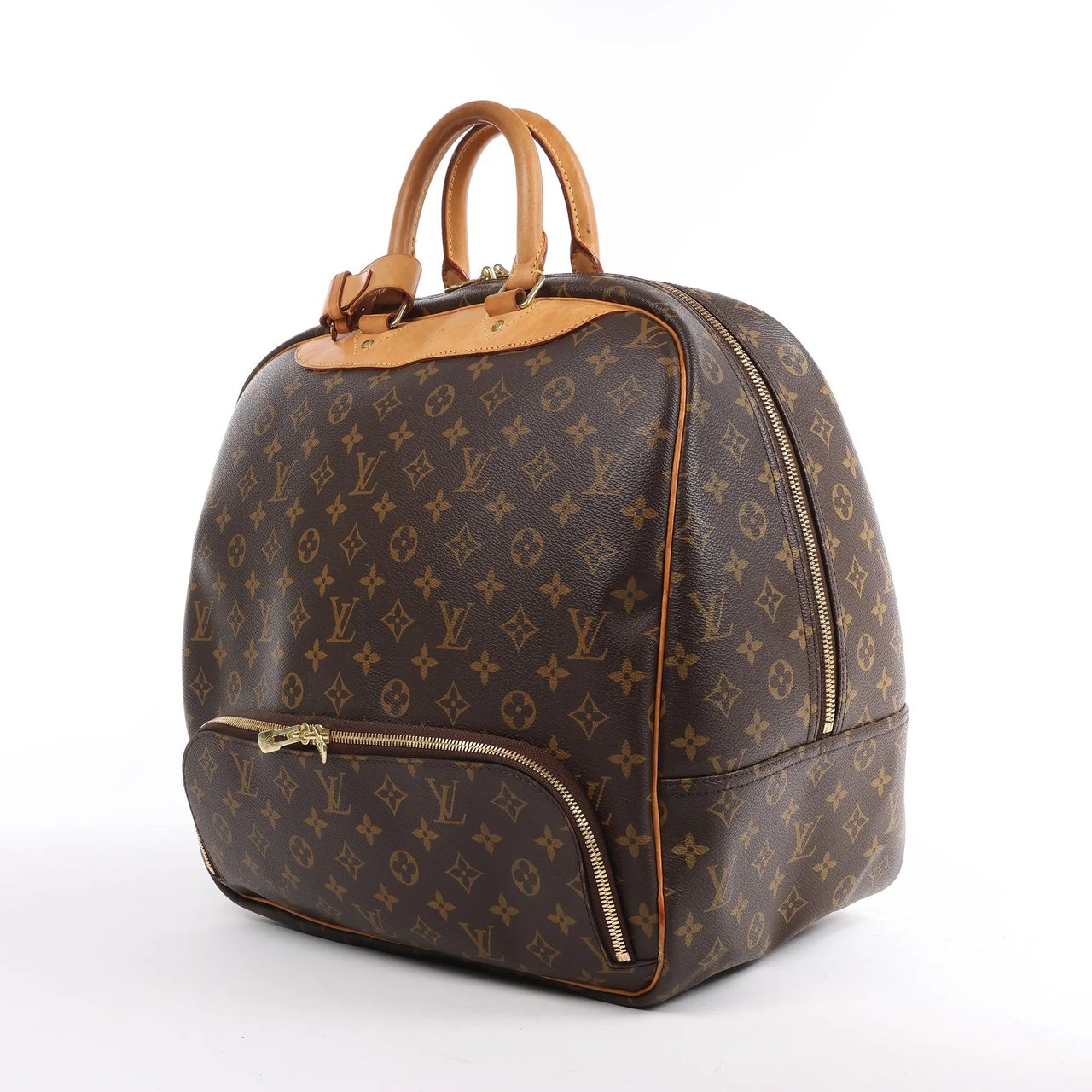 Louis Vuitton Louis Vuitton Monogram Canvas Evasion Weekend Handbag M41443 Bruin