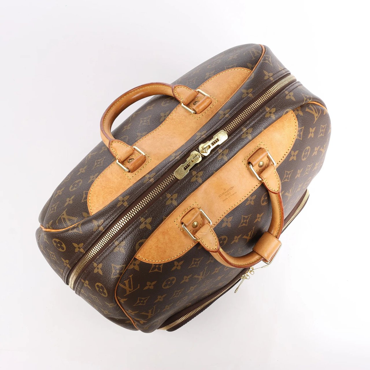 Louis Vuitton Louis Vuitton Monogram Canvas Evasion Weekend Handbag M41443 Bruin