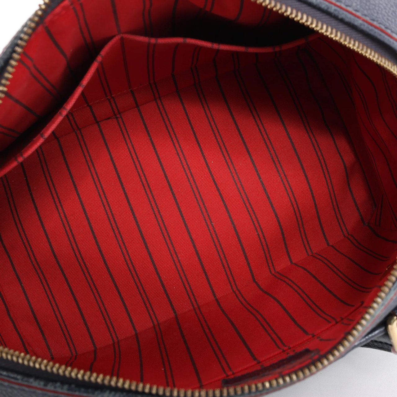 Louis Vuitton Louis Vuitton Monogram Empreinte Speedy 25 Bandoulière 2Way Handbag in Navy Blue M43501 Navy