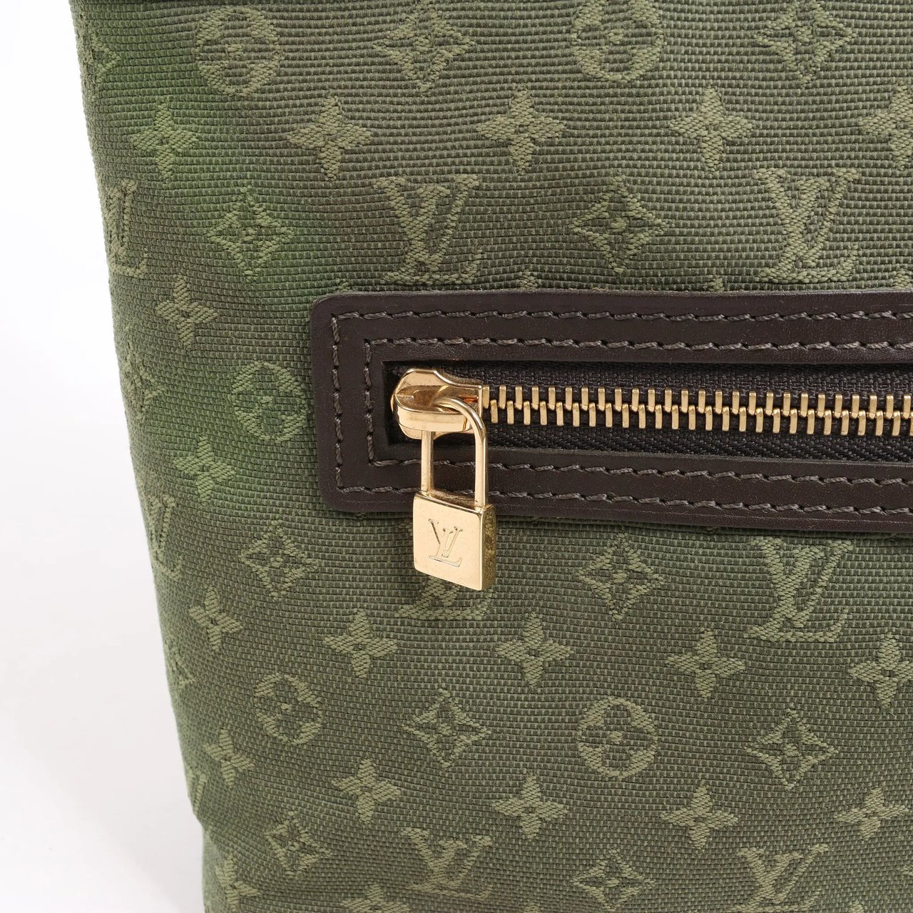 Louis Vuitton Louis Vuitton Monogram Luceille PM Handbag in Khaki M92682 Divers