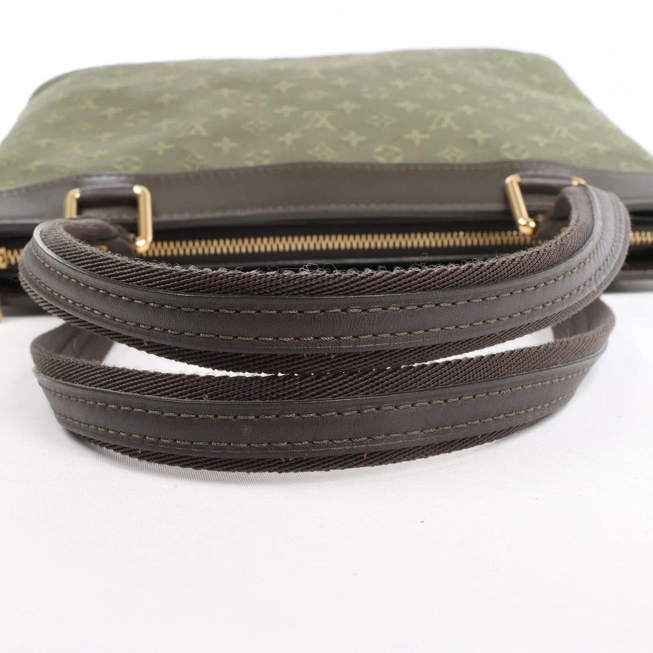 Louis Vuitton Louis Vuitton Monogram Luceille PM Handbag in Khaki M92682 Divers