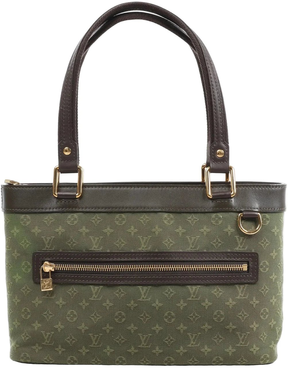 Louis Vuitton Louis Vuitton Monogram Luceille PM Handbag in Khaki M92682 Divers