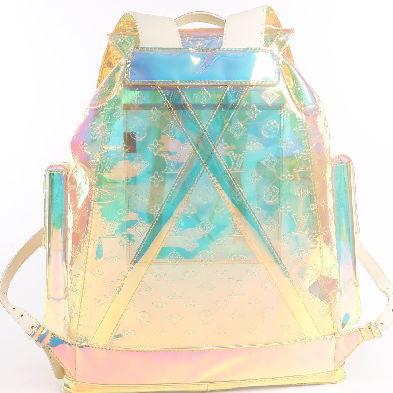 Louis Vuitton Louis Vuitton Monogram Prism Christopher GM Backpack M44766 Divers