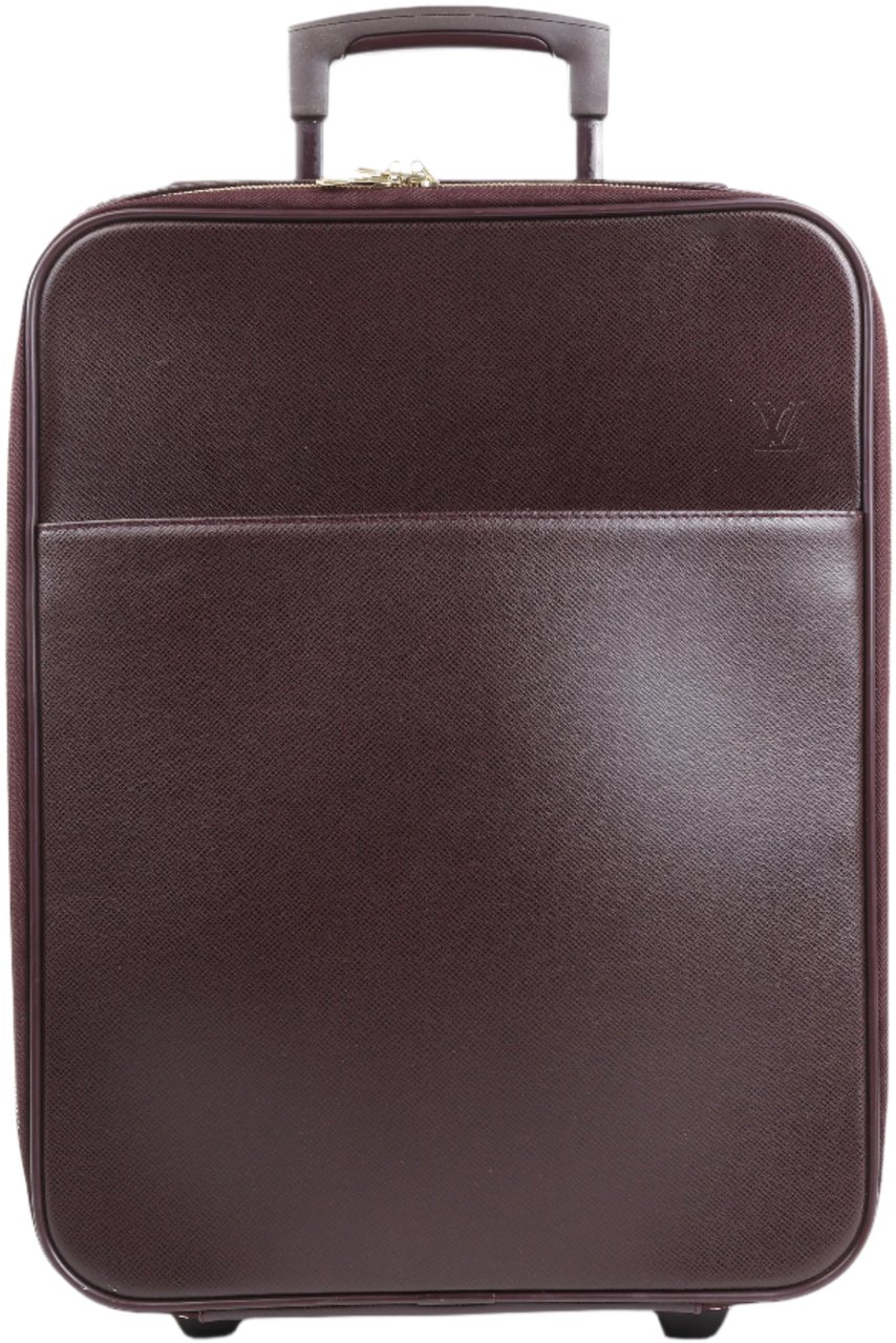 Louis Vuitton Louis Vuitton Taiga Leather Pegase 45 Travel Bag in Brown M23314 Bruin