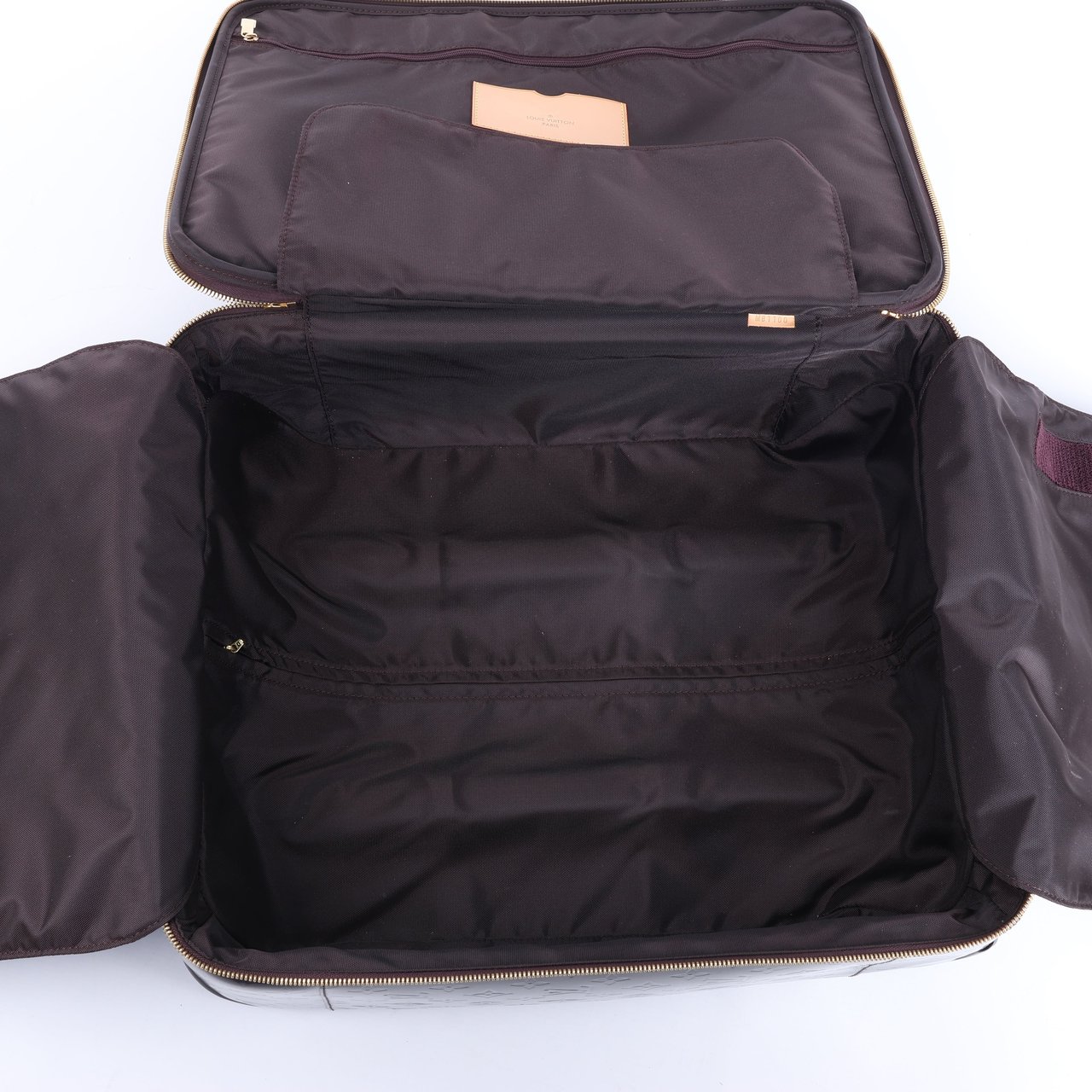 Louis Vuitton Louis Vuitton Vernis Suitcase Pegase 45 Travel Bag in Amarante M91277 Maroon