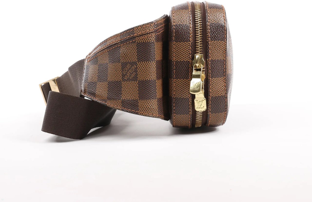 Louis Vuitton Louis Vuitton Damier Ebene Geronimos Crossbody Bag N51994 Bruin