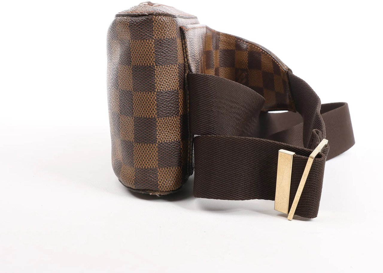 Louis Vuitton Louis Vuitton Damier Ebene Geronimos Crossbody Bag N51994 Bruin