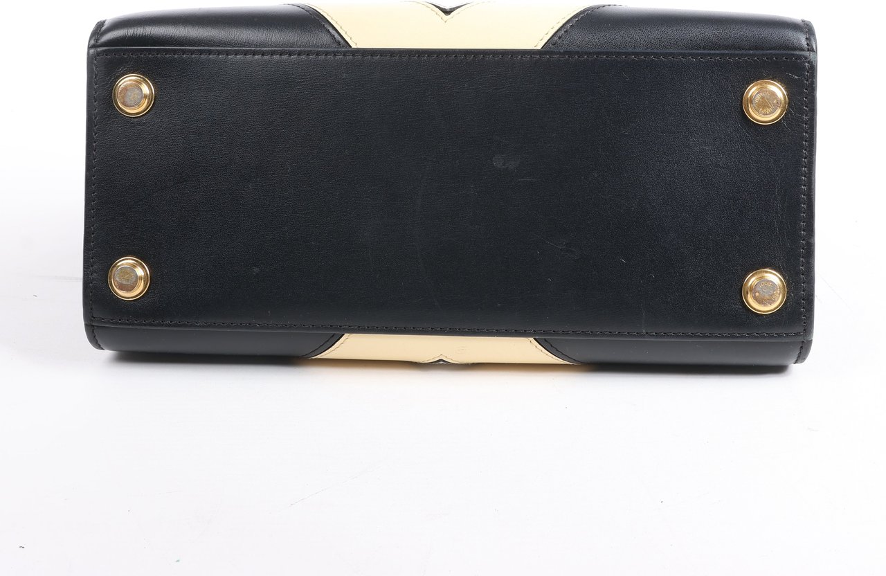 Louis Vuitton Louis Vuitton LV Logo City Steamer PM Handbag in Beige x Black Divers