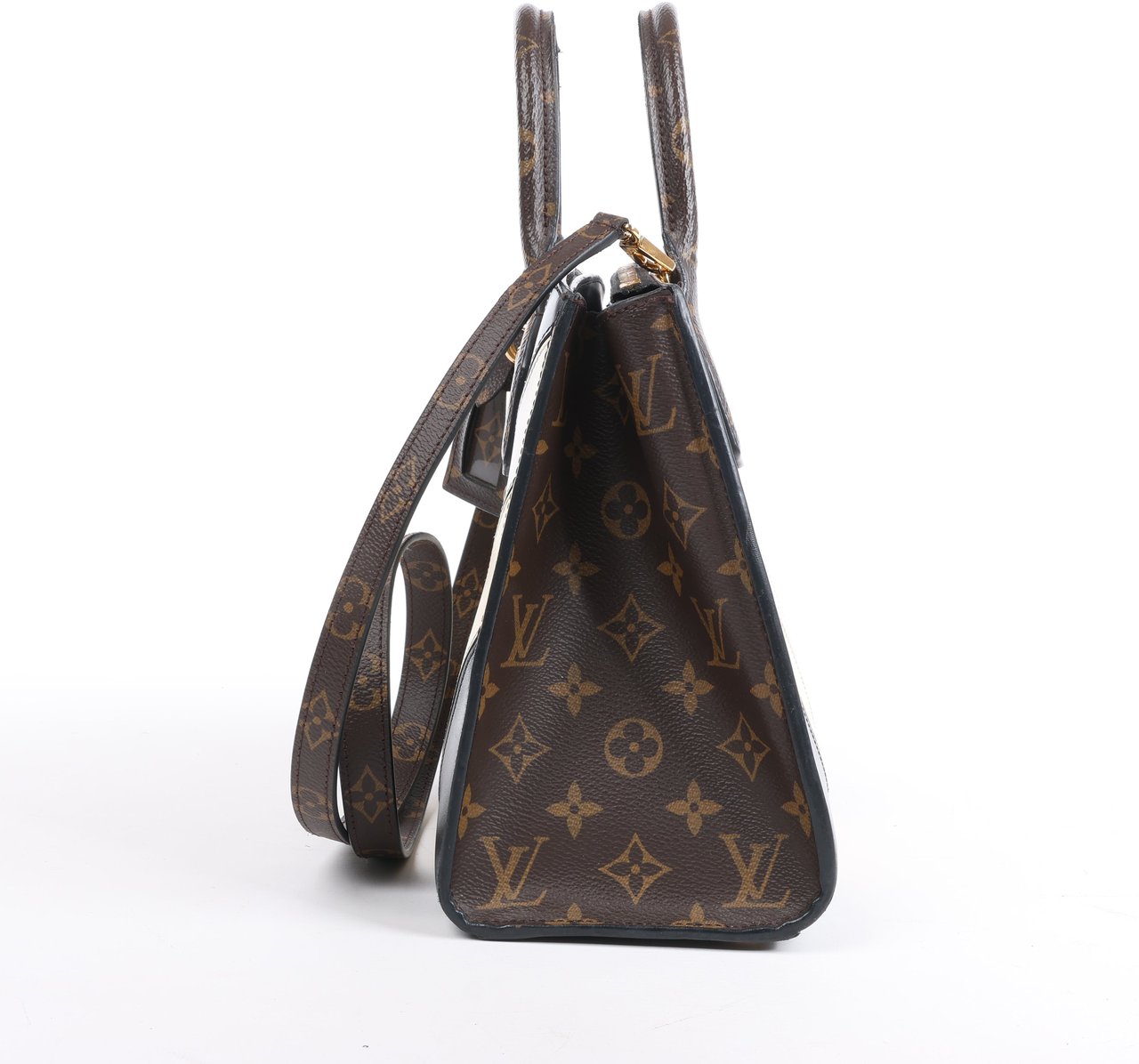 Louis Vuitton Louis Vuitton LV Logo City Steamer PM Handbag in Beige x Black Divers