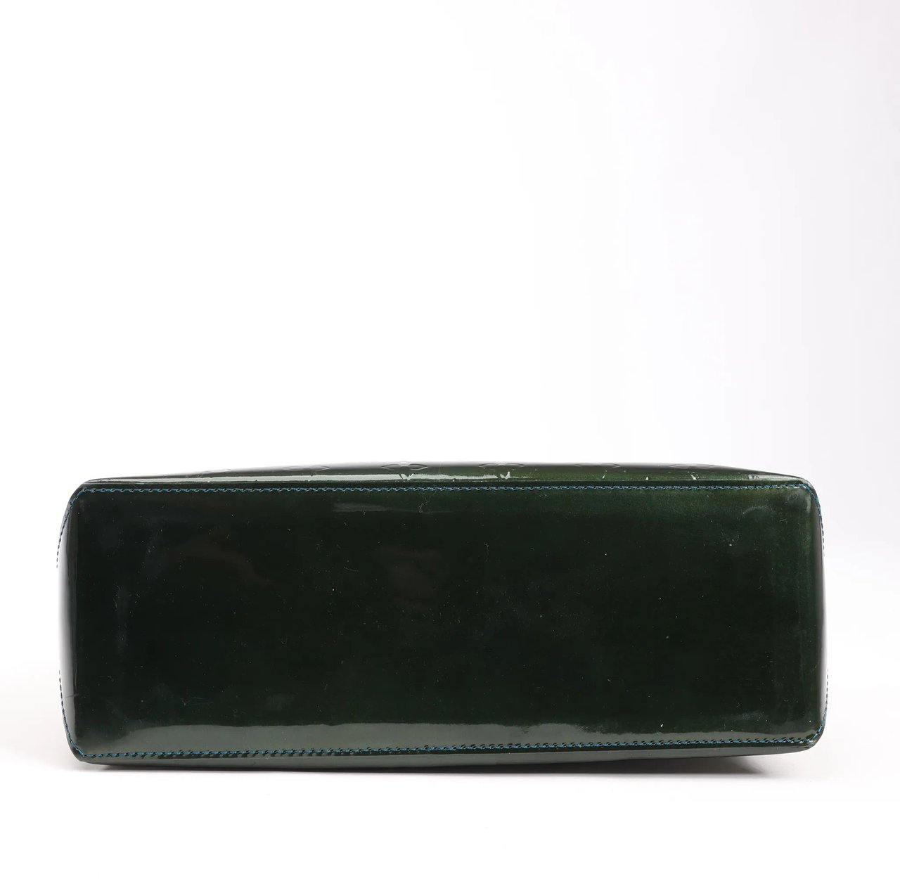 Louis Vuitton Louis Vuitton Monogram Vernis Wilshire PM Handbag in Green M93684 Groen