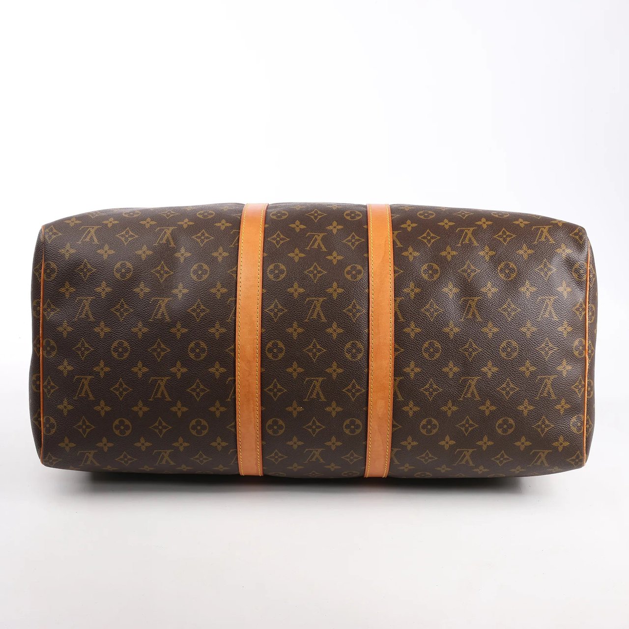 Louis Vuitton Louis Vuitton Monogram Canvas Keepall 55 Travel Bag M41424 Bruin