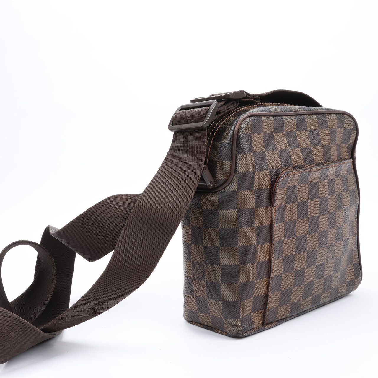 Louis Vuitton Louis Vuitton Damier Ebene Olav PM Crossbody Bag N41442 Bruin