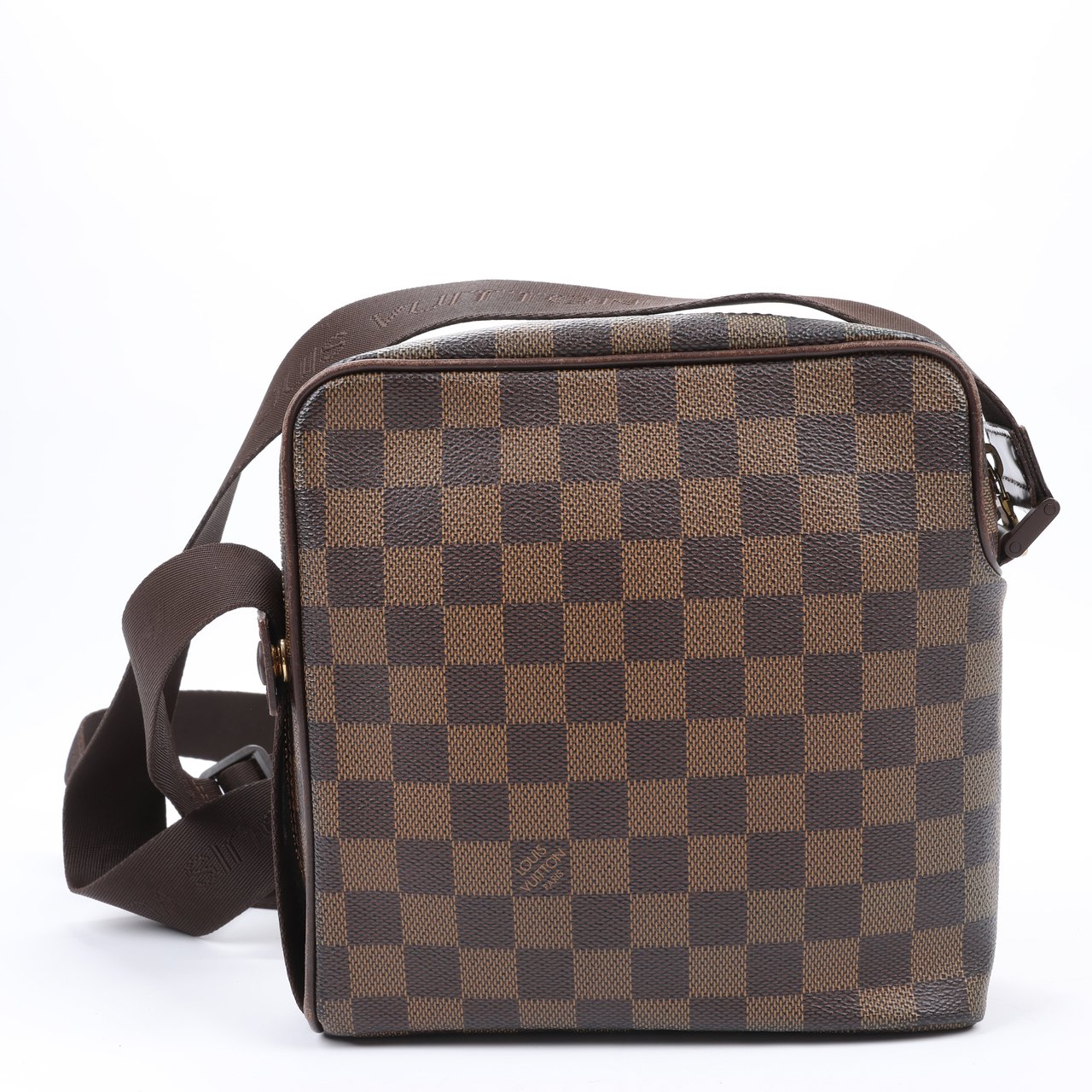 Louis Vuitton Louis Vuitton Damier Ebene Olav PM Crossbody Bag N41442 Bruin