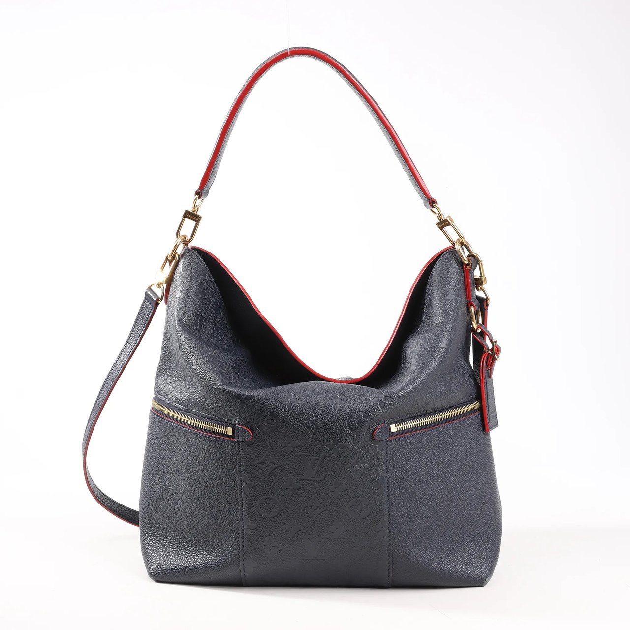 Louis Vuitton Louis Vuitton Monogram Empreinte Melie in Navy Blue M44012 Navy