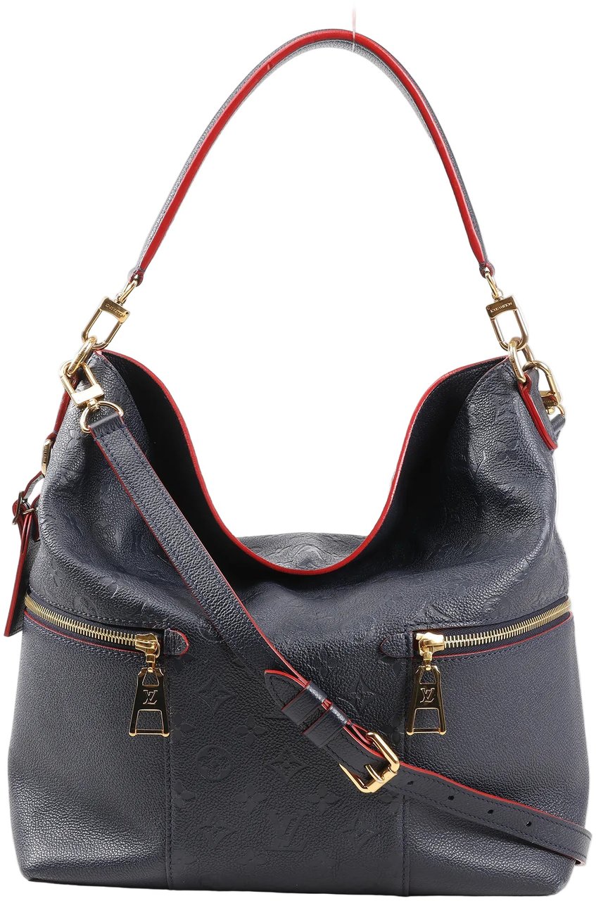 Louis Vuitton Louis Vuitton Monogram Empreinte Melie in Navy Blue M44012 Navy