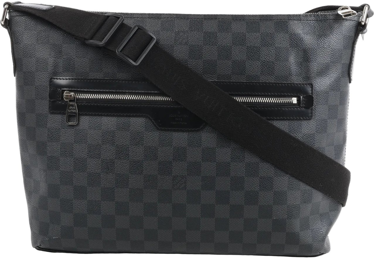Louis Vuitton Louis Vuitton Damier Graphite Mick MM Shoulder Bag N41106 Zwart