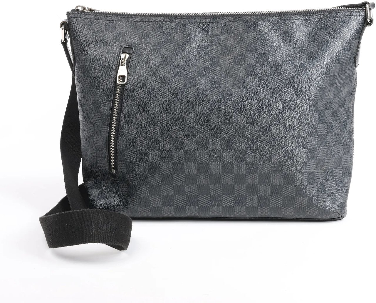 Louis Vuitton Louis Vuitton Damier Graphite Mick MM Shoulder Bag N41106 Zwart